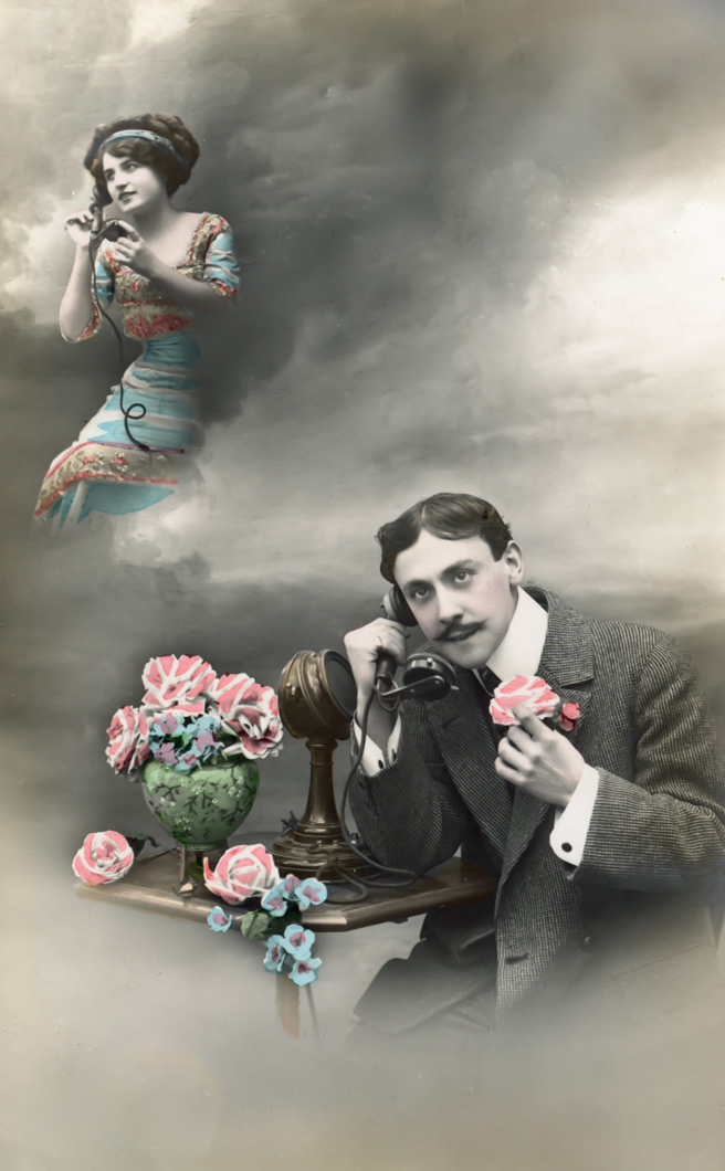 alfred-telephonant Jeanne Helbling courtisée