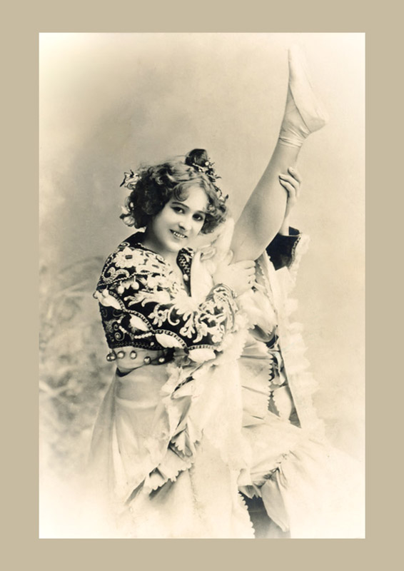 Ballet et Danse Danseuses de la Belle Époque : découvrez les portraits de ballet et de danse réunis par Clotaire à travers une collection de cartes postales anciennes.