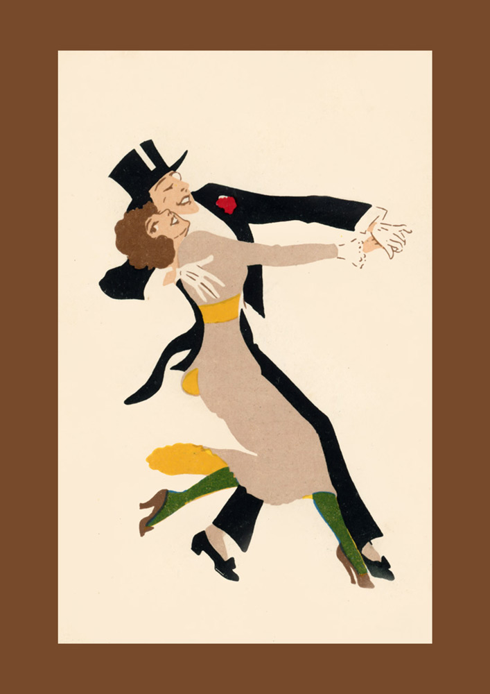 Carte postale ancienne avec Jeanne Helbling